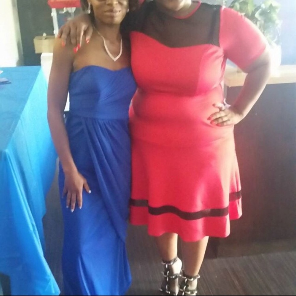 Red Eloquii dress. Worn once